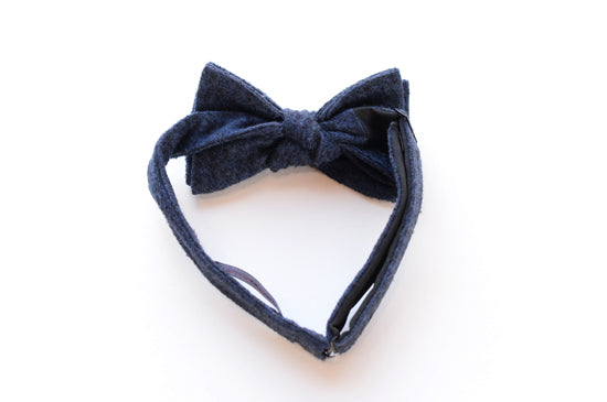 シルクカシミア蝶ネクタイ（ボウタイ）　Silk  Cashmere Bowtie　CTC-589