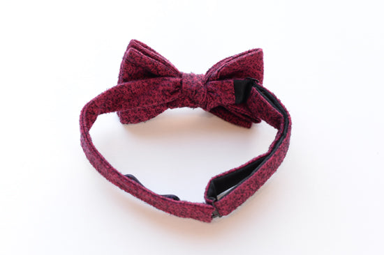 シルクカシミア蝶ネクタイ（ボウタイ）　Silk  Cashmere Bowtie　CTC-590