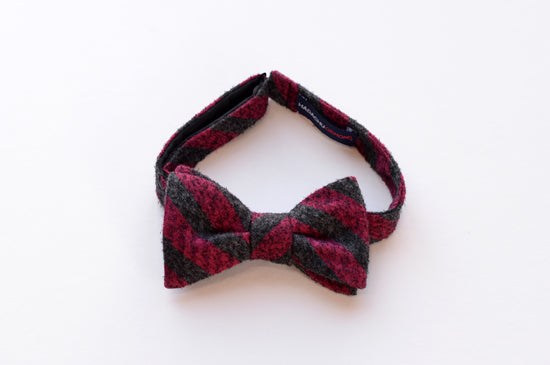 シルクカシミア蝶ネクタイ（ボウタイ）　Silk  Cashmere Bowtie　CTC-594