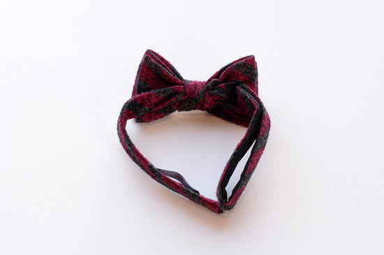 シルクカシミア蝶ネクタイ（ボウタイ）　Silk  Cashmere Bowtie　CTC-594