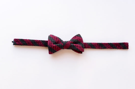 シルクカシミア蝶ネクタイ（ボウタイ）　Silk  Cashmere Bowtie　CTC-594