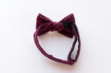 シルクカシミア蝶ネクタイ（ボウタイ）　Silk  Cashmere Bowtie　CTC-595