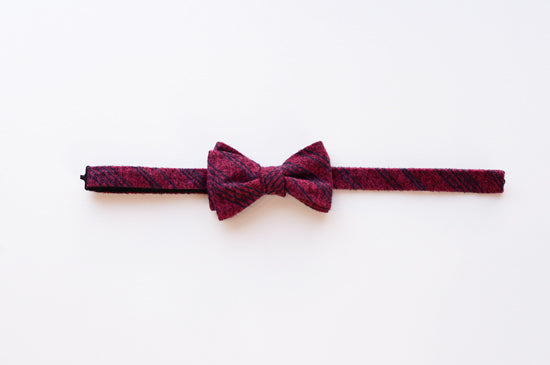 シルクカシミア蝶ネクタイ（ボウタイ）　Silk  Cashmere Bowtie　CTC-595