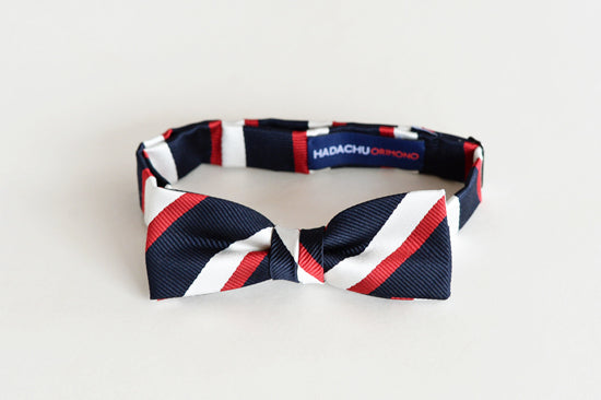 シルクブライト蝶ネクタイ（ボウタイ）　Jacquard-weave Silk Bowtie　CTS-135