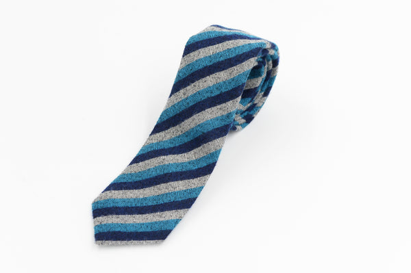 紗織りシルクウールタイ　SHAORI SILK WOOL TIE　NTW-828