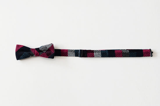 シルク蝶ネクタイ（ボウタイ）　Jacquard-weave Silk Bowtie　CTM-658
