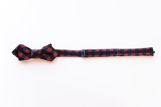 シルク蝶ネクタイ（ボウタイ）　Jacquard-weave Silk Bowtie　CTM-155