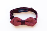 シルクウール蝶ネクタイ（ボウタイ）　Silk Wool Bowtie　CTW-124