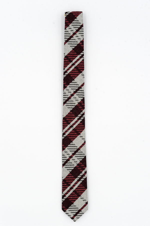 シルクネクタイ　Jacquard-weave Silk Necktie NTM-117