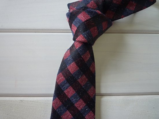 シルクネクタイ　Jacquard-weave Silk Necktie　NTM-128
