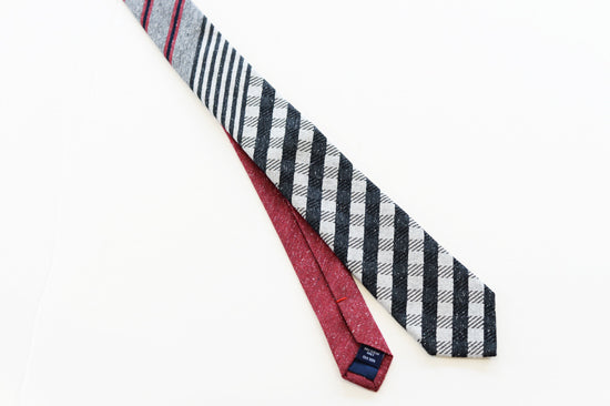 シルクネクタイ　Jacquard-weave Silk Necktie　NTM-671